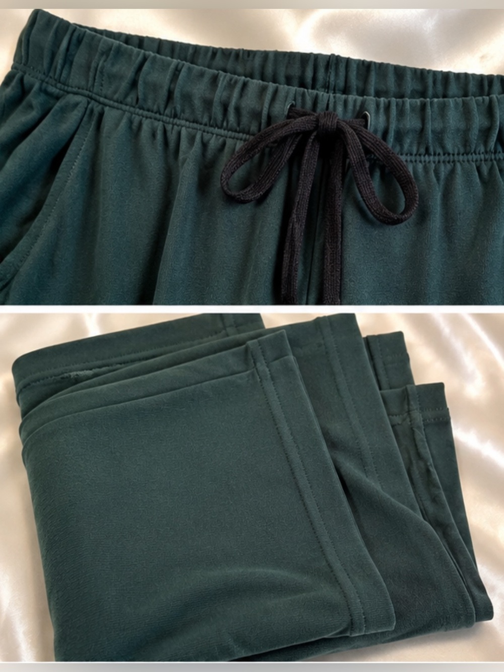 Women’s Green Wide Leg Lounge Pajama Pants XXL – NWT